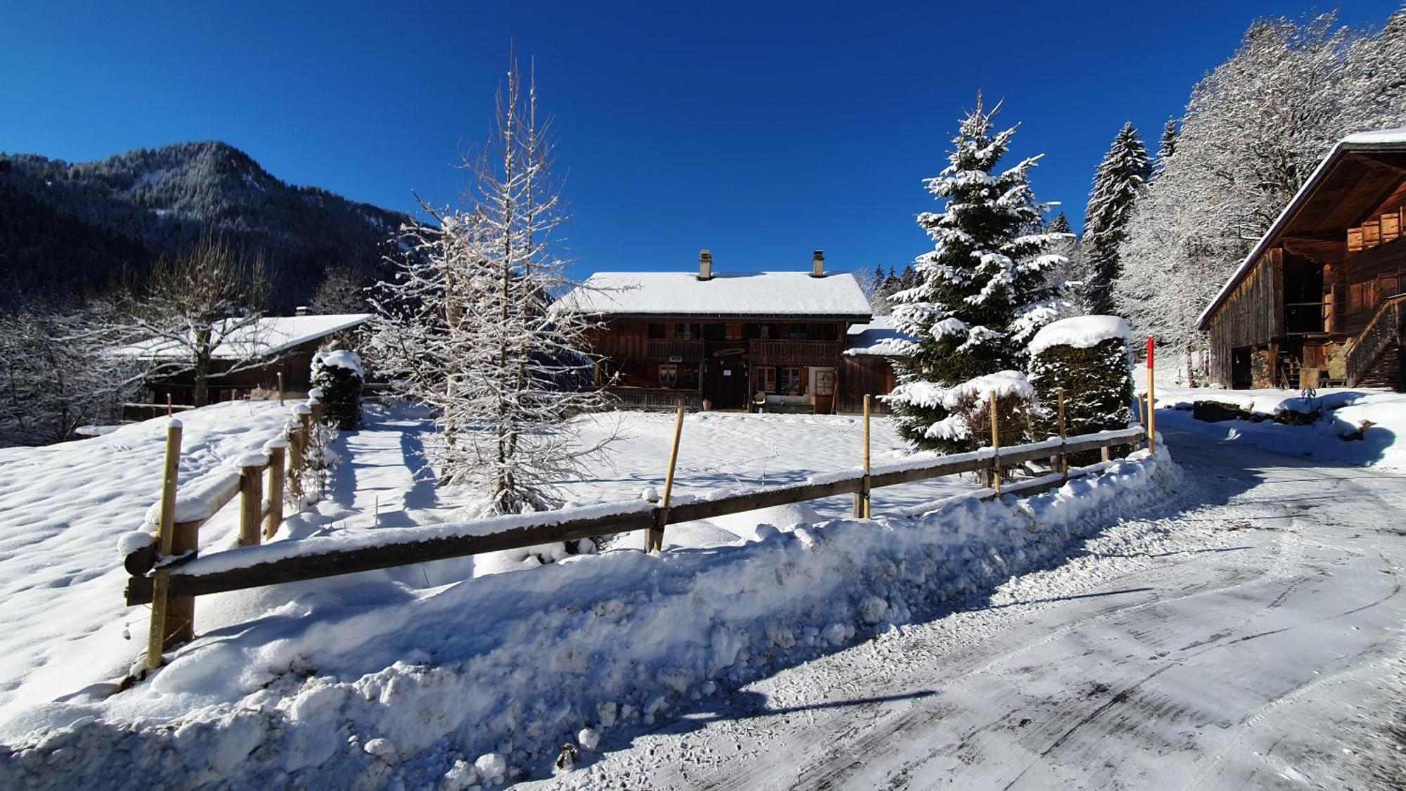 B&B Chalet La Croisee Vers L'Eglise Kültér fotó