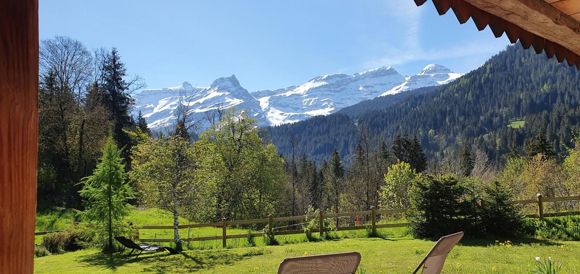 B&B Chalet La Croisee Vers L'Eglise Kültér fotó