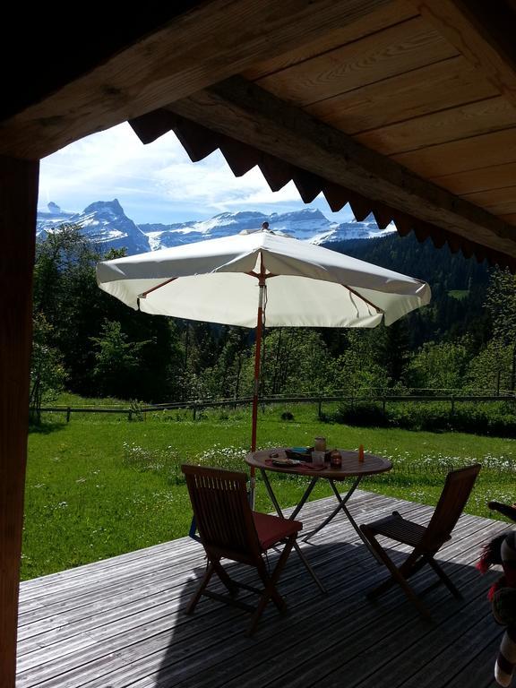B&B Chalet La Croisee Vers L'Eglise Kültér fotó