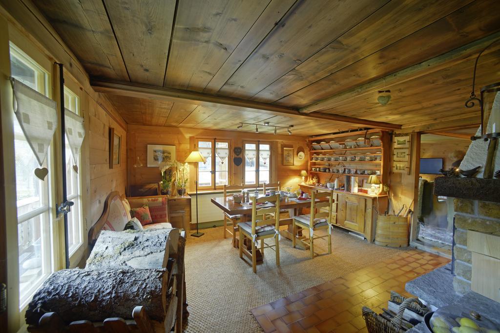 B&B Chalet La Croisee Vers L'Eglise Kültér fotó