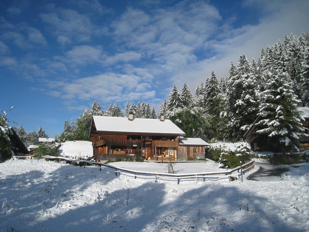 B&B Chalet La Croisee Vers L'Eglise Kültér fotó